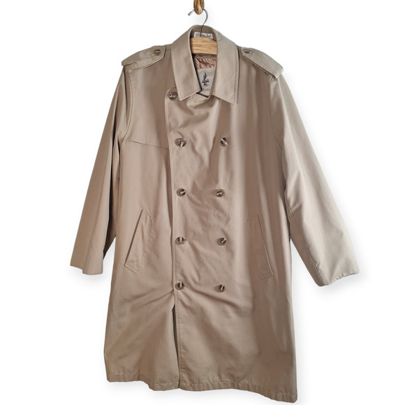 Vintage Other - Vintage 80s/90s Misty Harbor Trench Coat Men's Size 42 Regular